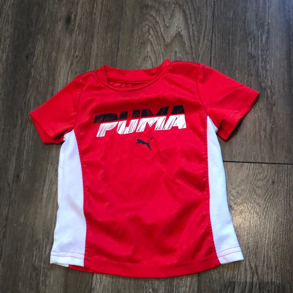 Red puma shirt 24 months